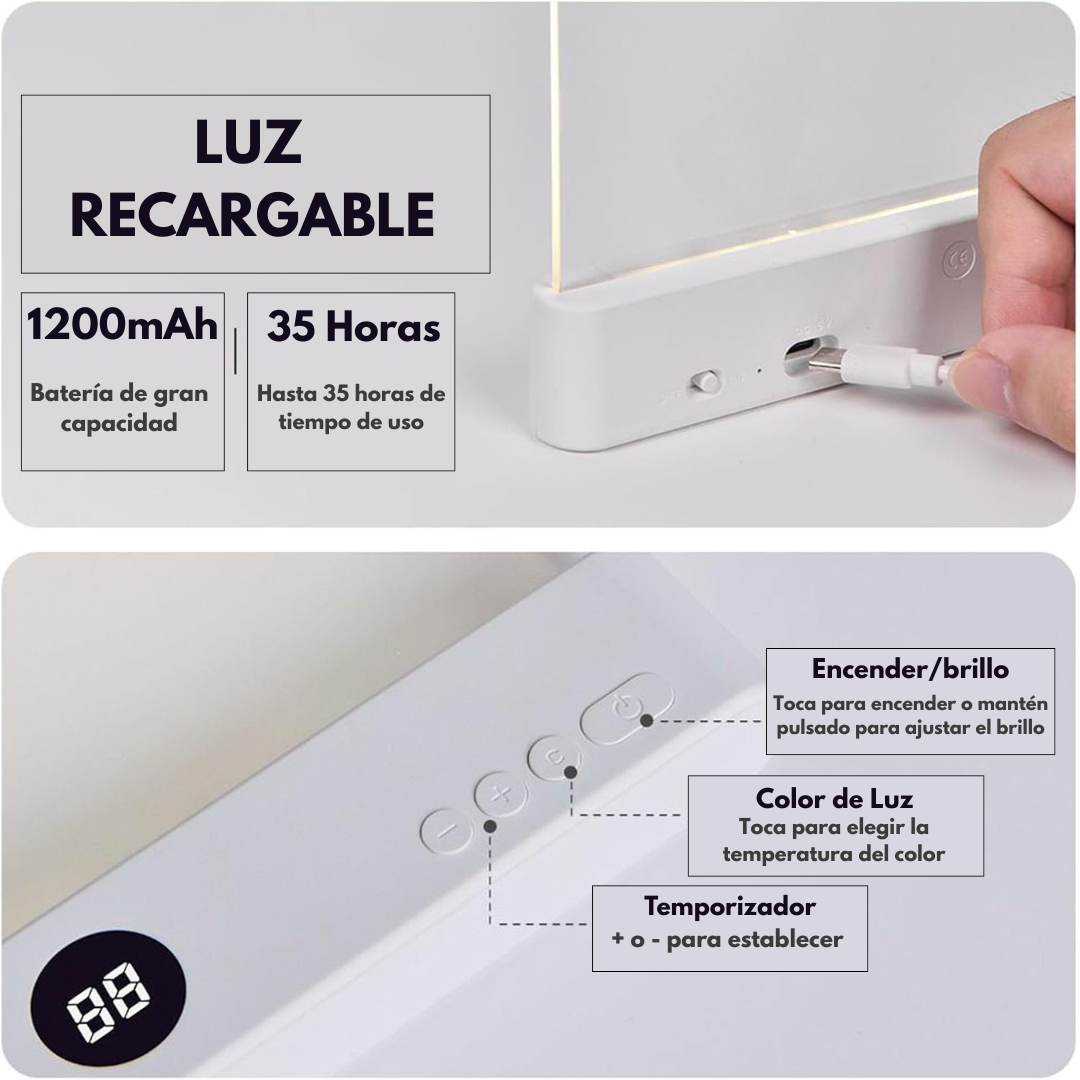 Boelia™ Lámpara LED para Libros Regulable