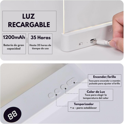 Boelia™ Lámpara LED para Libros Regulable