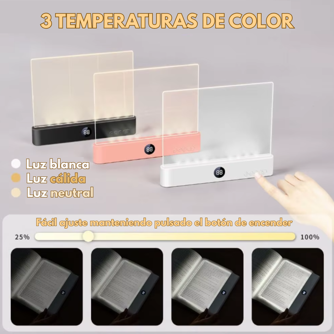 Boelia™ Lámpara LED para Libros Regulable